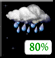 Probabili precipitazioni