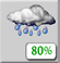 Probabili precipitazioni